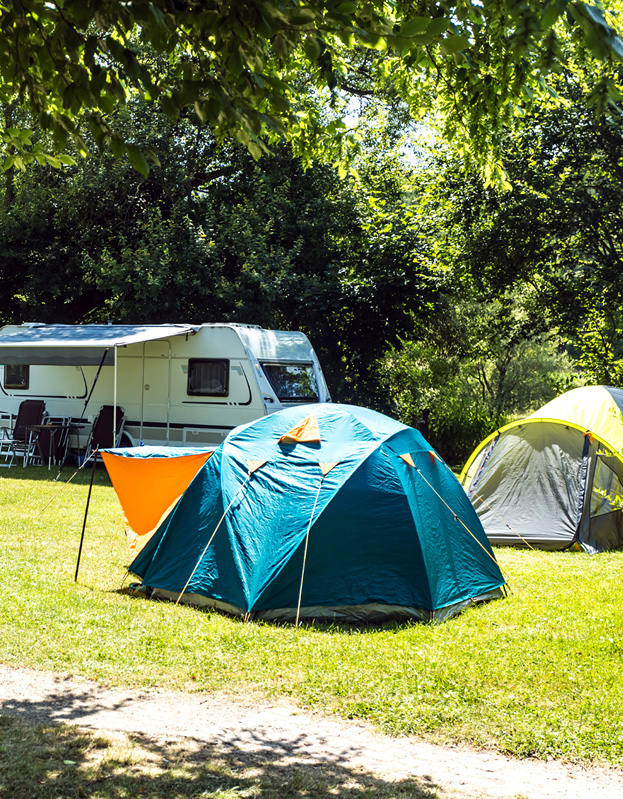 emplacement tente caravaning perigord